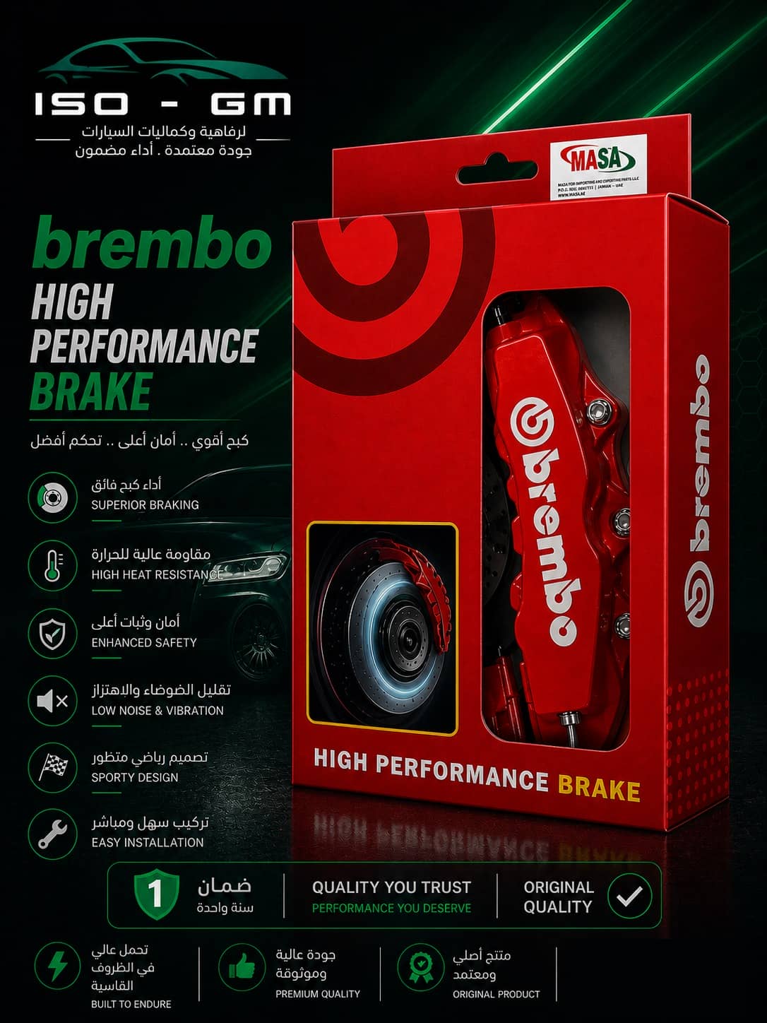 أغطية فرامل Brembo